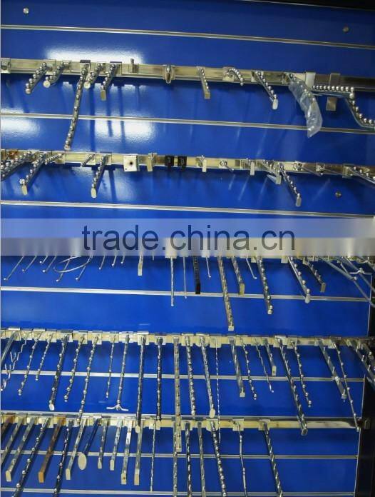 Wholesale heavy duty display wire hook for rectangular hangrails