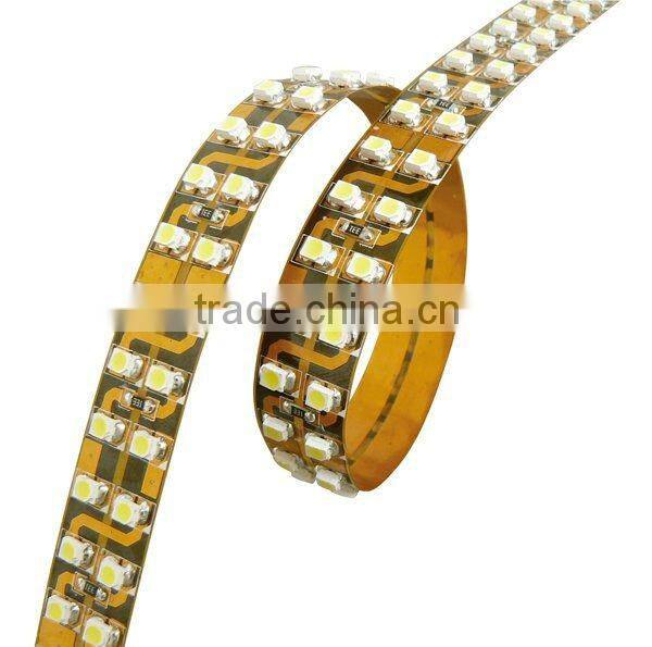 240LED/m 12V 24V SMD 3528 non-waterproof blue double row flexible LED strip light