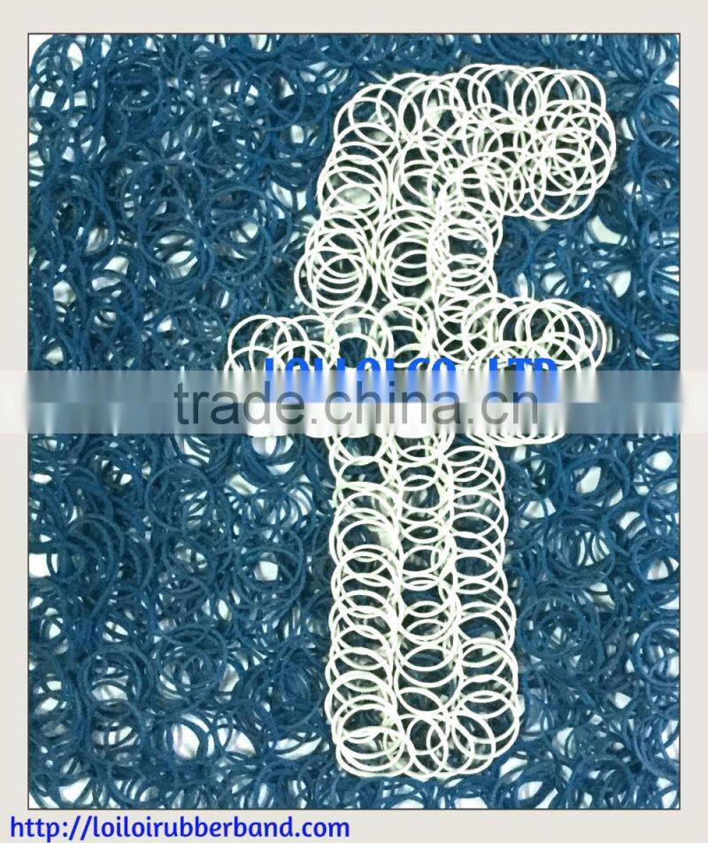 32 mm White Flexible Rubber Band with Factory Price - Colorful customized rubber bands