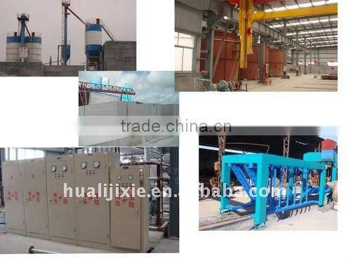 sand/Flyash automatic AAC block plant