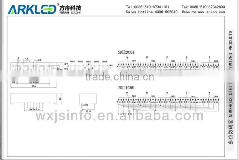7-segment Display and LED Bargraph Used In Digital Tachometer