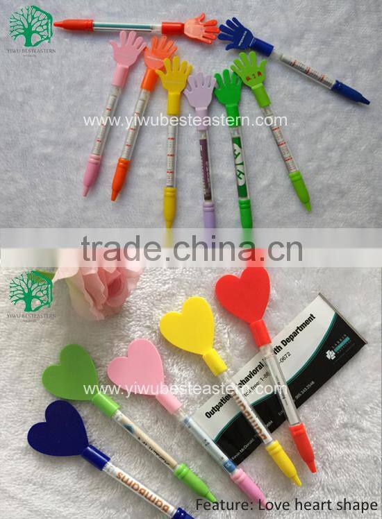 Banner Pen Black, Plastic Pen, Hand Claper Banner Pen