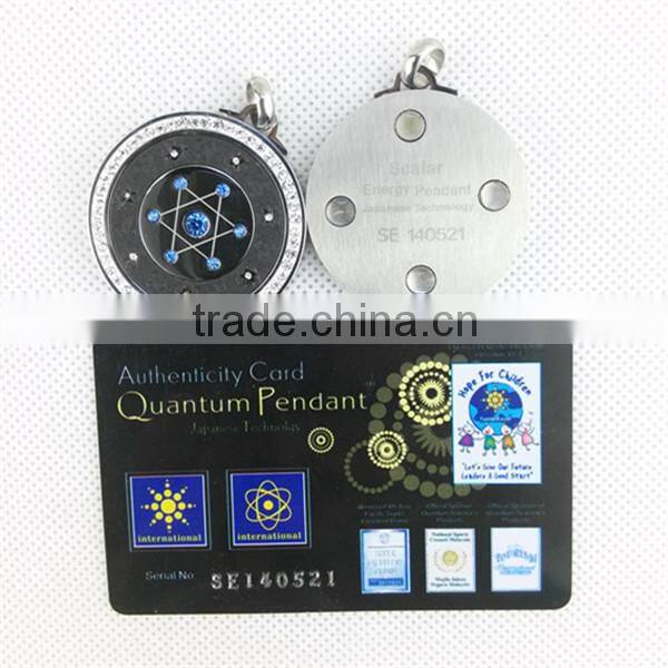 Beautiful & healthy crystal pendant / stainless steel pendant