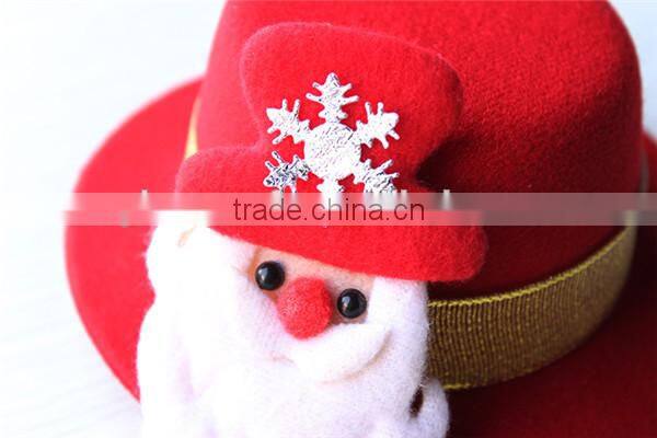MYLOVE christmas ornament christmas gift mini top hat for christmas XMAS-03