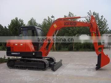 6tons mini crawler excavator