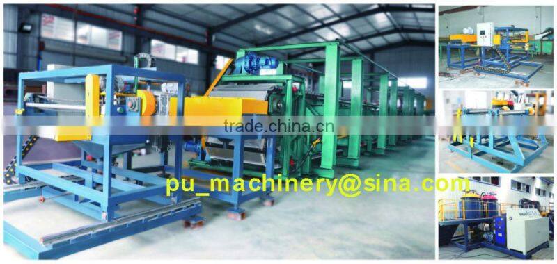 China 2016 new continuous pu cold room sandwich panel machine