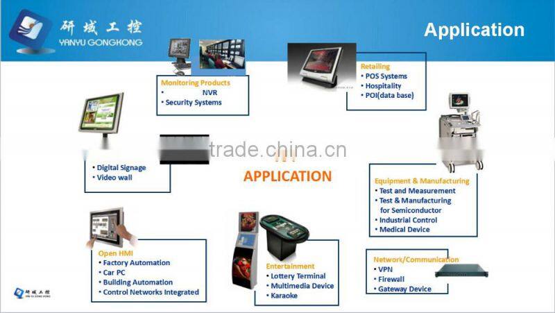 RJ45 Celeron thin x86 motherboard offices embedded system mainboard with 2*RTL8111E