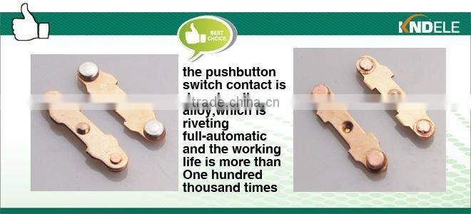 middle plate for push button switch