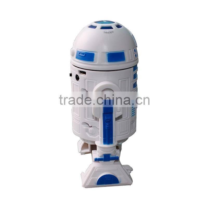 New Robot shape stereo promotional gift bluetooth speaker shenzhen