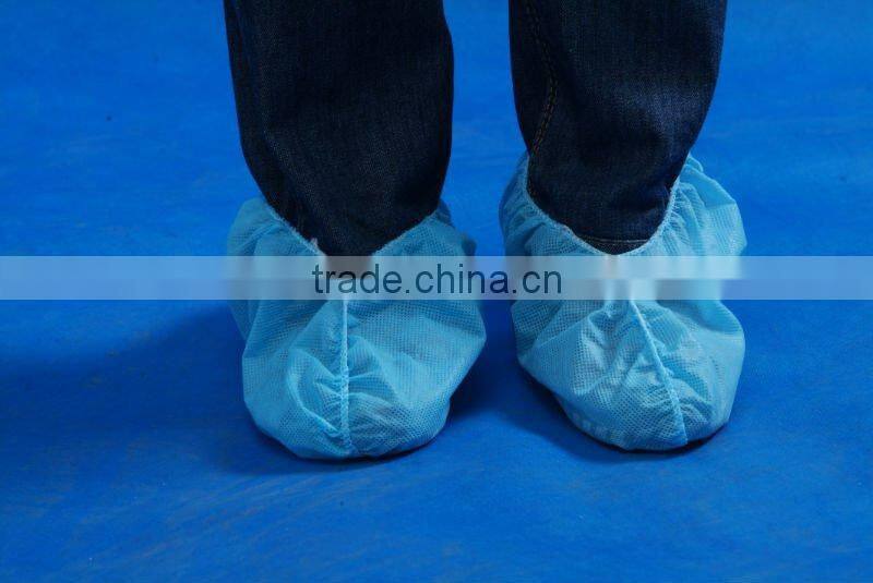 Disposable shoe cover/pp shoe cover/non woven shoe cover/anti-skid shoe cover