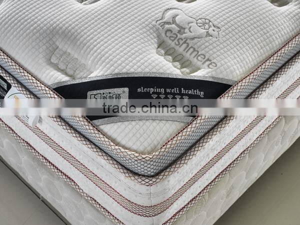 Wool fabric foam mattress bed latex soft coir mattress DS-A928#