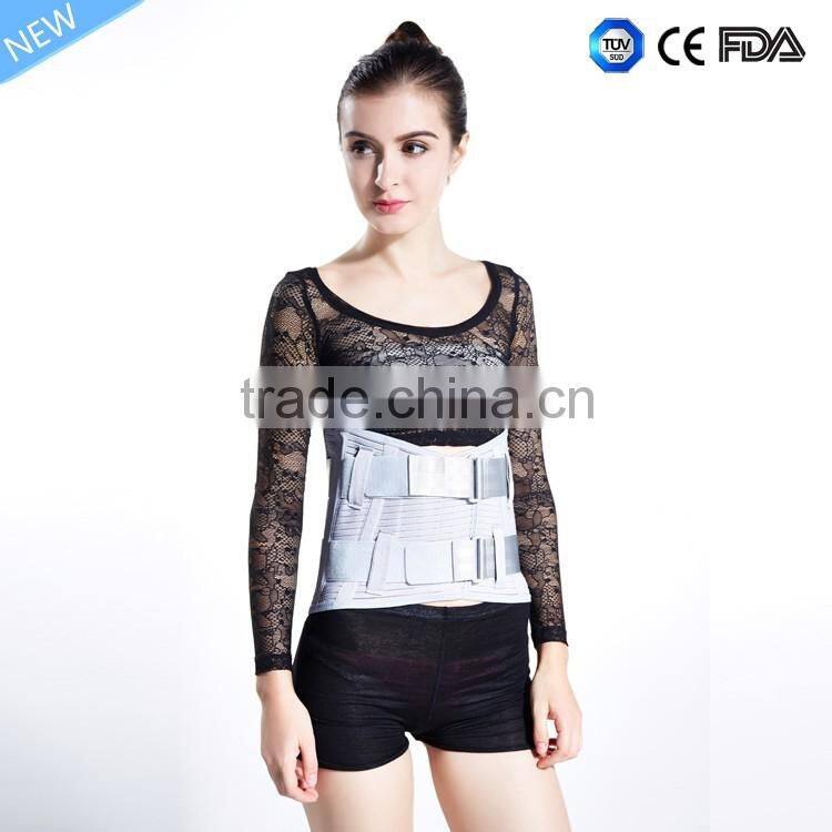 Medical lumbar traction waist girdle orthopedic back support belt