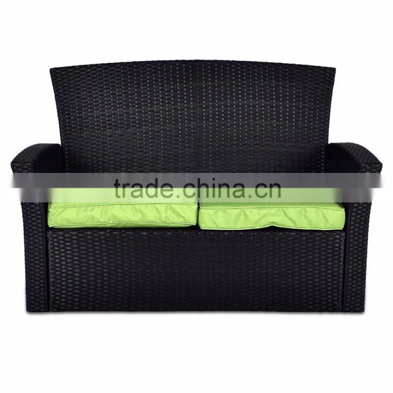4 piece suit outdoor rattan sofa