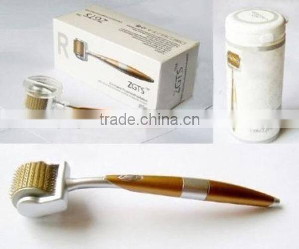 derma zgts roller gold skin roller micro needle pen for skin care