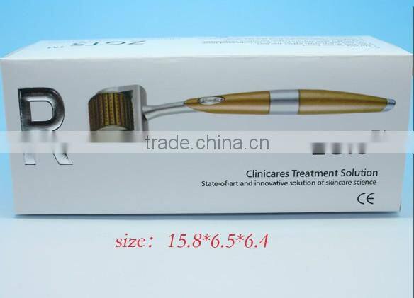 2016 Most popular 192 needles titanium derma roller, 192 derma roller with low price