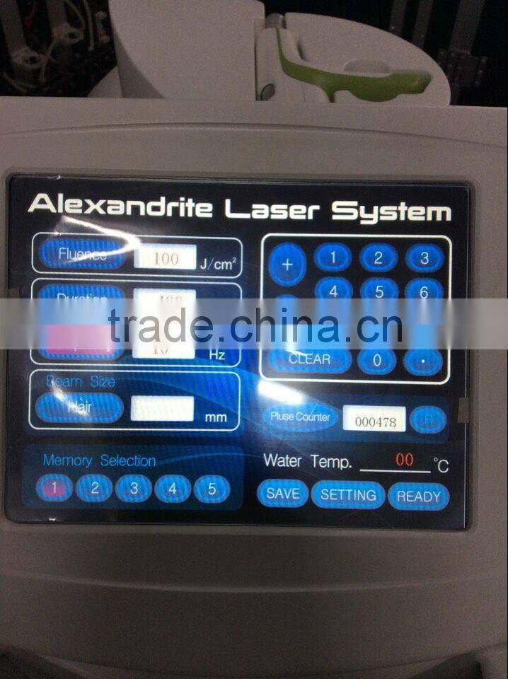 Hair removal machine--755nm Alexandrite laser and Long Pulse, two in one
