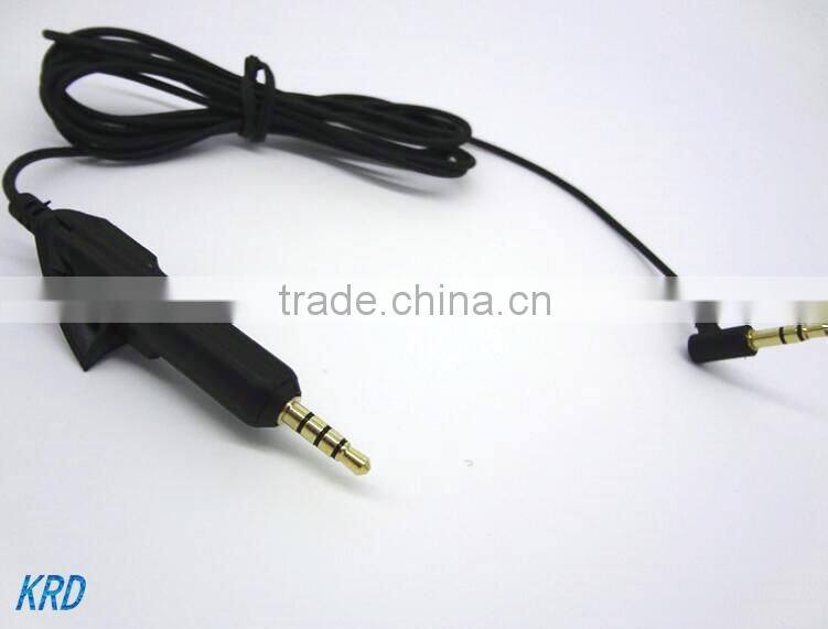 High Quality 3.5mm Replacement Audio Extension Cable Cord For Bose Quiet Comfort QC15 Headphones