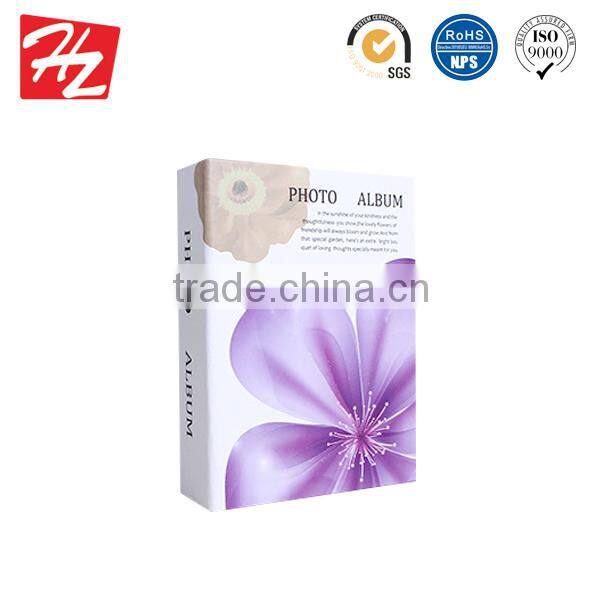 2016 Hot selling recycled paper photo album for handbag