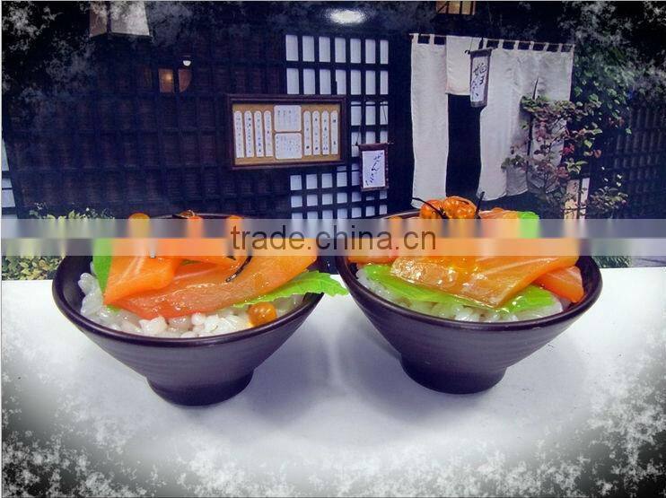 The fake Japanese sushi rice of keychain /Simulation model of food items of fridge magnet