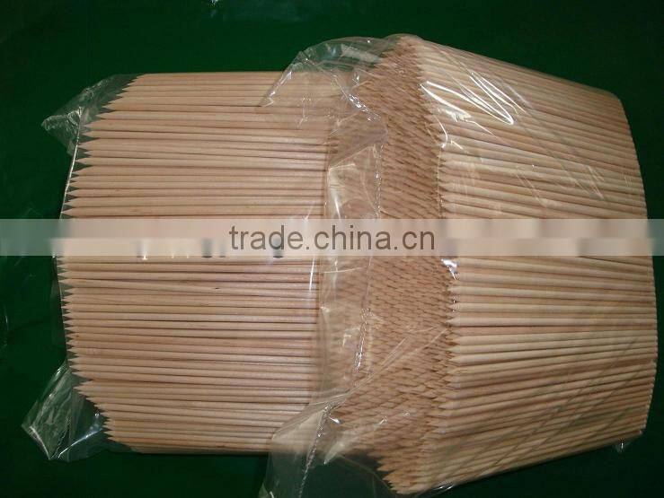 china different sizes birchwood bbq skewer direct supplier