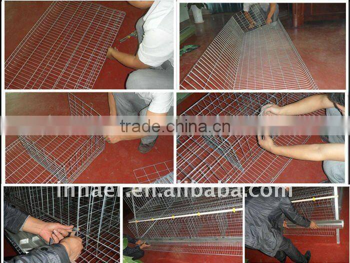metal wire chicken cages for broilers(Guarantee quality)