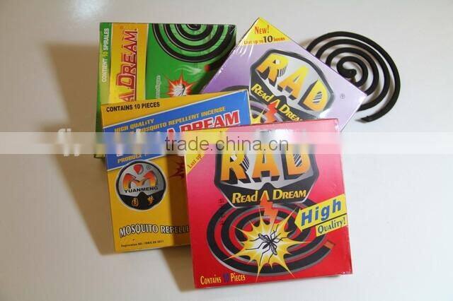 China Chemicals Factory Wholesale price Long Effective Smokeless New High Quality Mosquito Repellent Coil