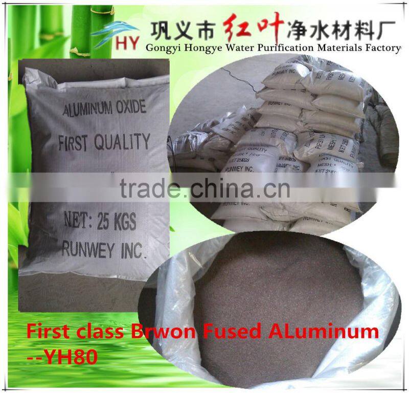 1-3mm refractory materials used brown fused alumina/brown aluminium oxide