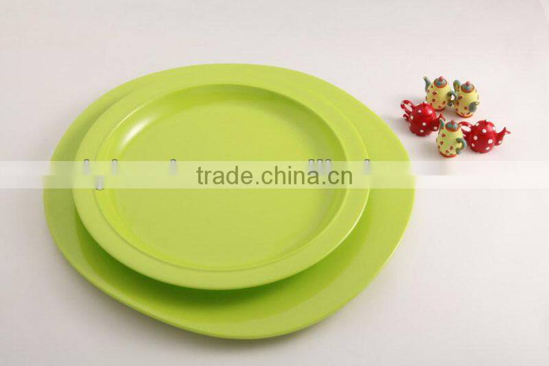 kids melamine plate, crockery serving dishes, summer style, pineapple printed