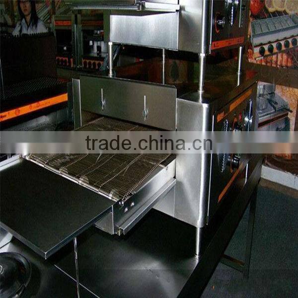 Stainless steel conveyor pizza oven