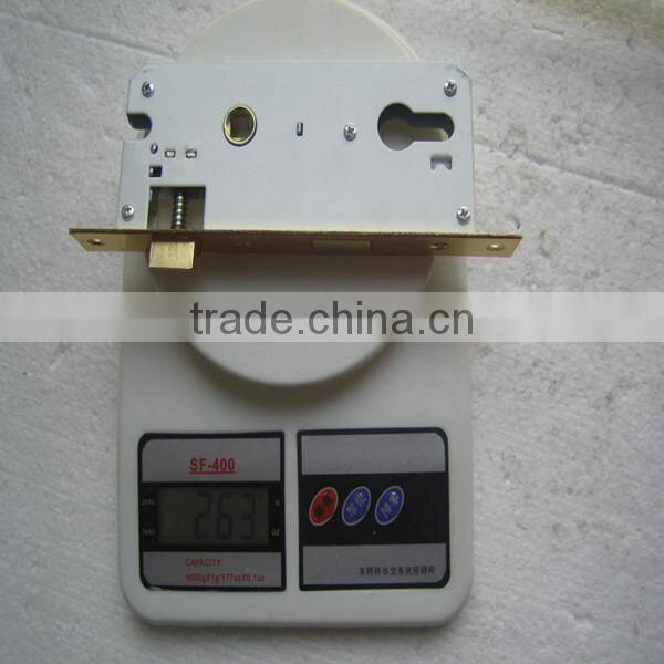 iron safety door lock body