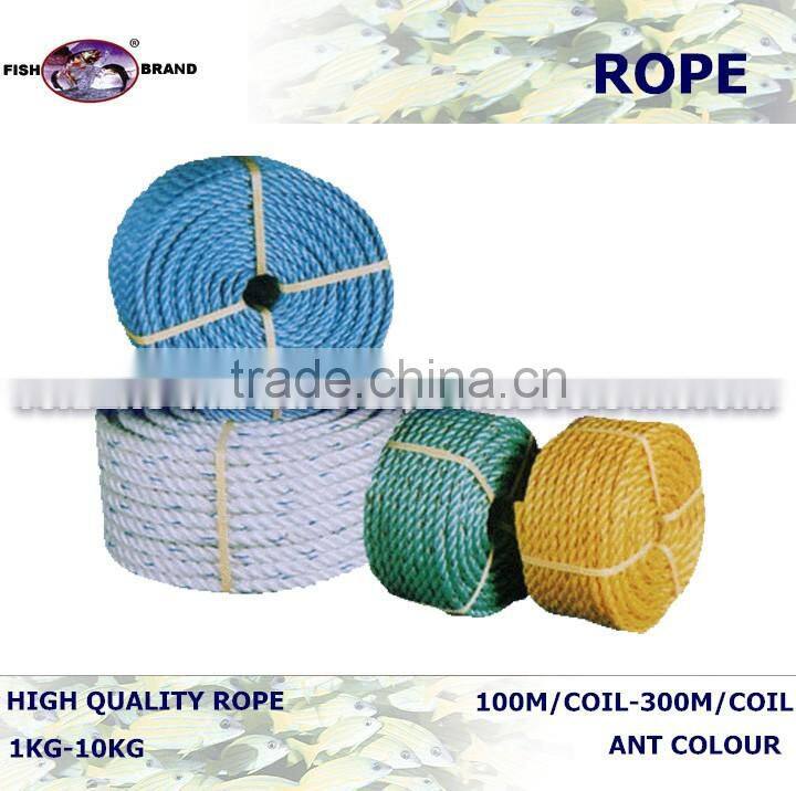 polypropylene braided rope/string