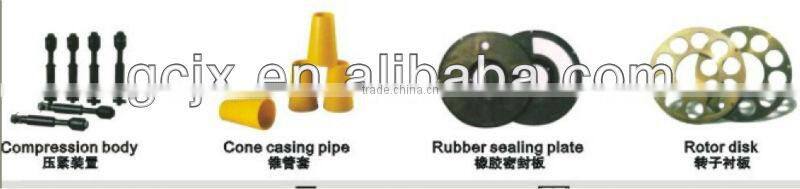 ISO9001:2008 Aliva 6m3/h small gunite machine