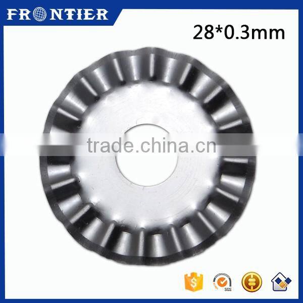 28mm round blade for textile