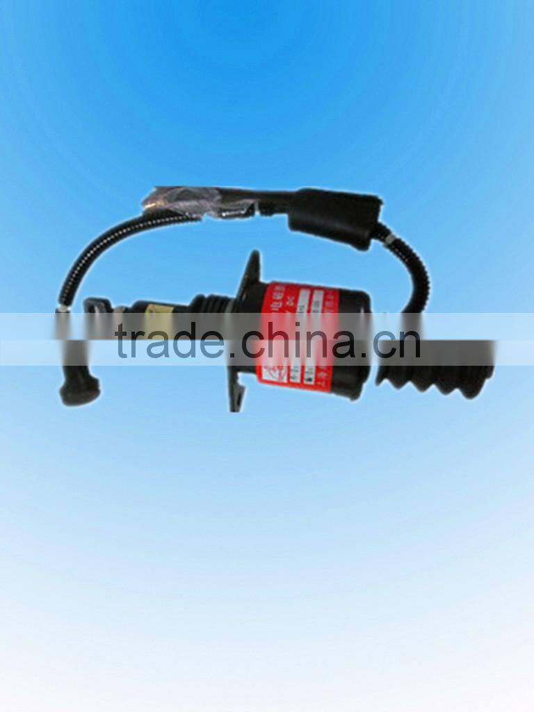SHANGCHAI diesel engine parts C6121 engine flameout solenoid valve 59AL214