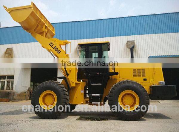 Earthmoving equipment 220HP 17ton ZL50G wheel loader for sale