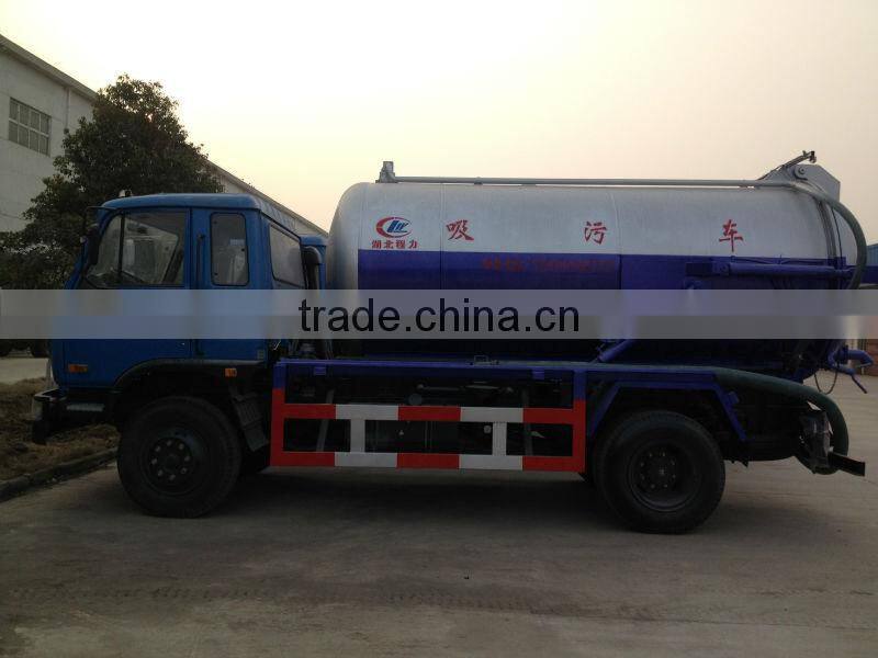 Dongfeng 145 mini sewage suction truck