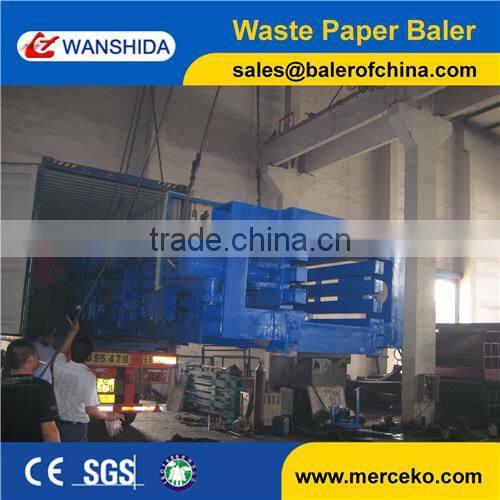 China Horizontal Waste Paper Baler