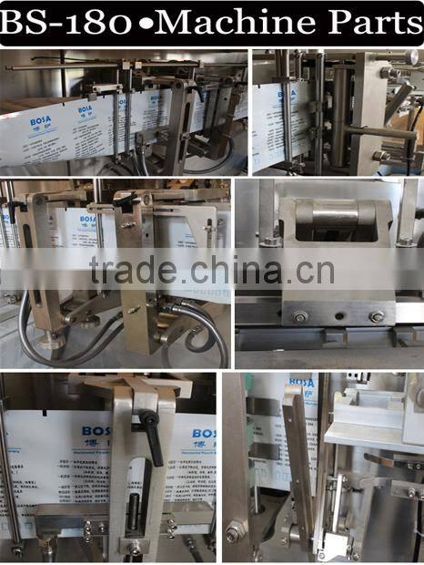 BS-180 Full-Automatic Horizontal Oatmeal cereals small Bag filling sealing Packing Machine for powder and Granule mixture