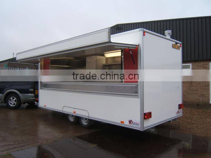 Catering trailer Mobile Kitchen truck trailer fast food trailer