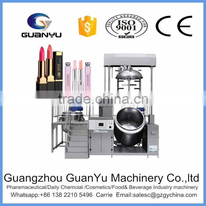 best price stainless steel jacket steam heating vacuum emulsifying mixer with CE certificated