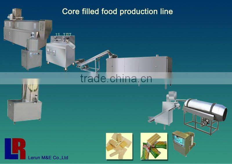 LR Corn Raw Material Snack Puffing Machine