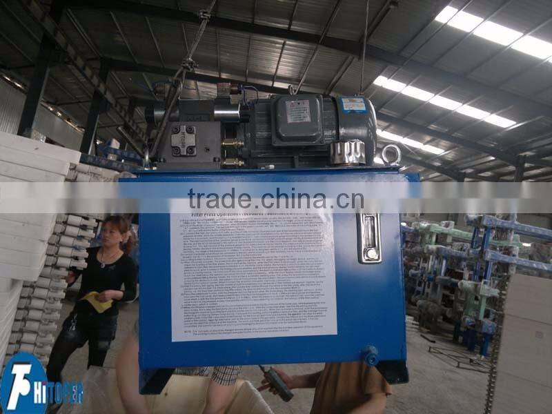 Filteration machinery, horizontal filter press