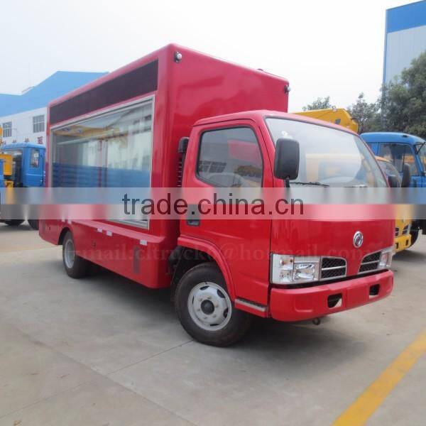 95hp 4*2 DONGFENG LED Advertising Promulgate Truck