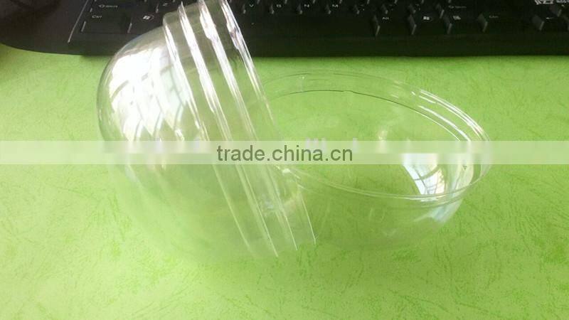 clear plastic dome lids for cups & bowls, custom order accept