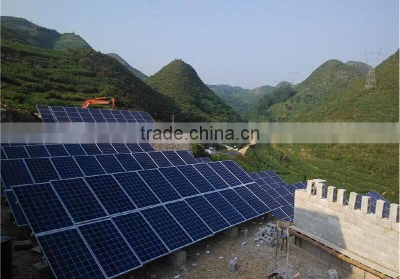 2016 Hot Selling 5KW Grid Tie Solar System For Small Home Use