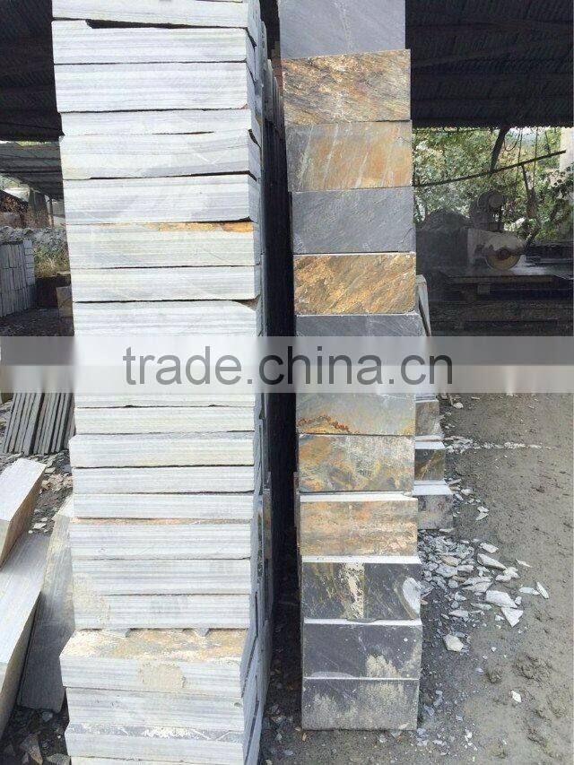 good price Natural rusty slate stone tiles