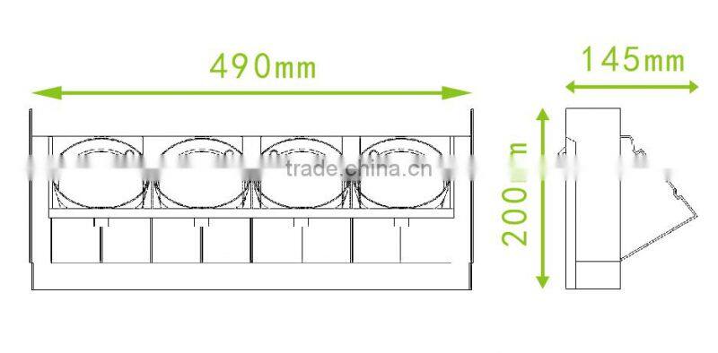 GreenSun 2016 hot sale green wall planter,living wall planter,vertical green wall garden planter,planter pots