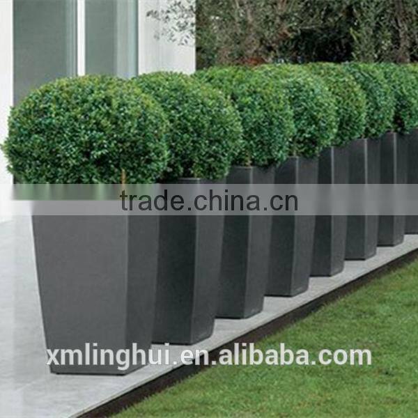 Cheapest China factory unique flower pot for hotel decoration