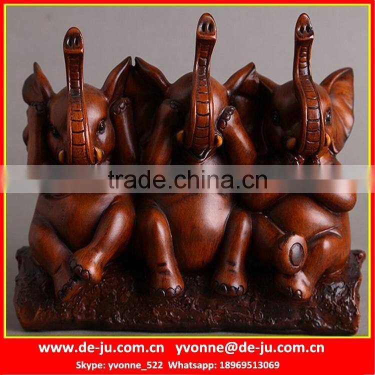Imitation Jade Thailand Elephant Statue