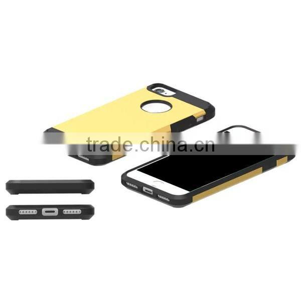 Best Selling Full Protective Armor Shockproof Rugged TPU PC Hybrid Combo Mobile Phone Case for iPhone 7